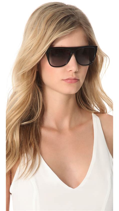 ysl eyeglasses women|saint laurent flat top sunglasses.